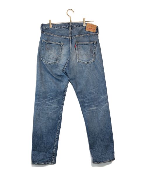 cee jeanss（シィ―ジーンズ）cee jeanss (シィ―ジーンズ) 赤耳デニムパンツ インディゴ サイズ:SIZE 34 ウエスト42cm 股下76cmの古着・服飾アイテム