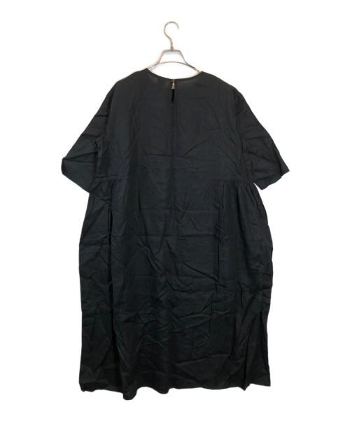 TSUHARU by samansa Mos2（ツハル バイ サマンサモスモス）TSUHARU by Samansa Mos2 (ツハル バイ サマンサモスモス) モノグラム刺繍パーツレースワンピース ブラック サイズ:SIZE Free 未使用品の古着・服飾アイテム