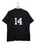 DESCENDANT (ディセンダント) 14th FOOTBALL JERSEY ブラック サイズ:SIZE 2：9000円