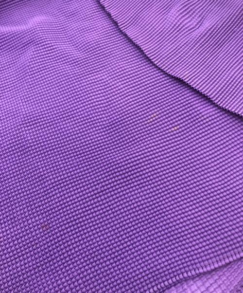 me ISSEY MIYAKE（ミーイッセイ ミヤケ）me ISSEY MIYAKE (ミーイッセイ ミヤケ) カットソー パープル サイズ:不明の古着・服飾アイテム