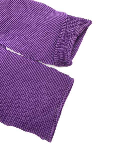 me ISSEY MIYAKE（ミーイッセイ ミヤケ）me ISSEY MIYAKE (ミーイッセイ ミヤケ) カットソー パープル サイズ:不明の古着・服飾アイテム