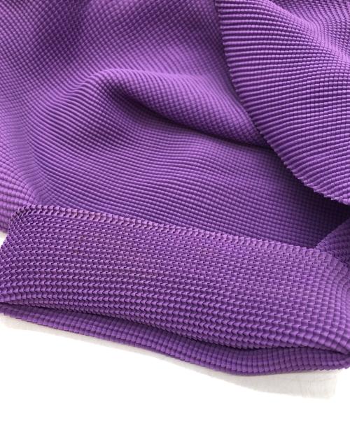 me ISSEY MIYAKE（ミーイッセイ ミヤケ）me ISSEY MIYAKE (ミーイッセイ ミヤケ) カットソー パープル サイズ:不明の古着・服飾アイテム