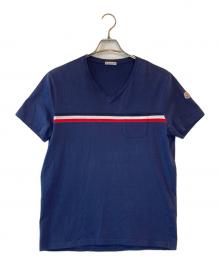MONCLER（モンクレール）の古着「Tシャツ」｜ネイビー