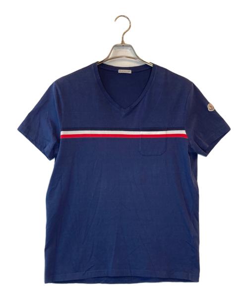 MONCLER（モンクレール）MONCLER (モンクレール) Tシャツ ネイビー サイズ:XLの古着・服飾アイテム