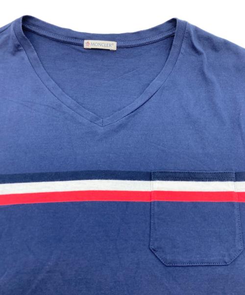 MONCLER（モンクレール）MONCLER (モンクレール) Tシャツ ネイビー サイズ:XLの古着・服飾アイテム