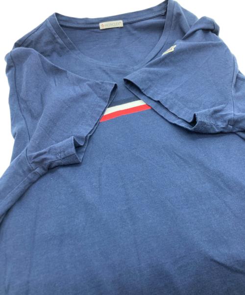 MONCLER（モンクレール）MONCLER (モンクレール) Tシャツ ネイビー サイズ:XLの古着・服飾アイテム