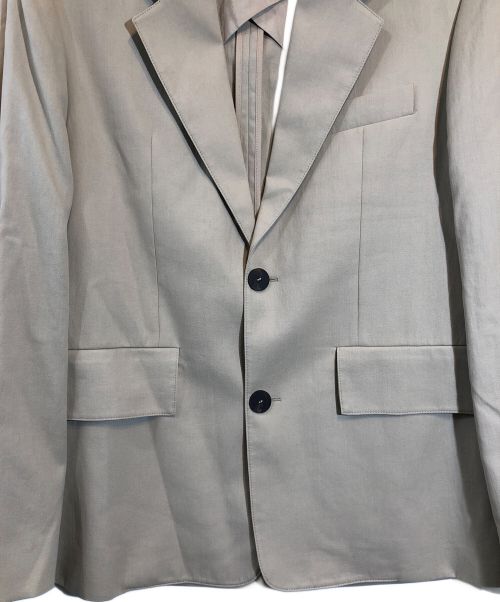 STUDIO NICHOLSON（スタジオ ニコルソン）STUDIO NICHOLSON (スタジオ ニコルソン) MIZUMI ソフトテーラード ジャケット ベージュ サイズ:SIZE Mの古着・服飾アイテム