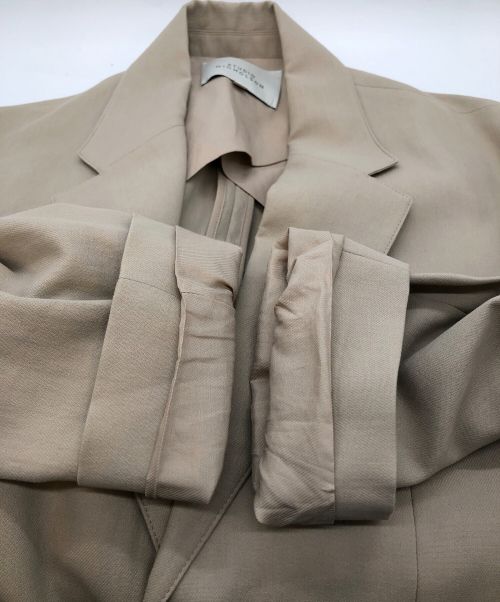 STUDIO NICHOLSON（スタジオ ニコルソン）STUDIO NICHOLSON (スタジオ ニコルソン) MIZUMI ソフトテーラード ジャケット ベージュ サイズ:SIZE Mの古着・服飾アイテム