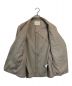 中古・古着 STUDIO NICHOLSON (スタジオ ニコルソン) MIZUMI ソフトテーラード ジャケット ベージュ サイズ:SIZE M：13000円