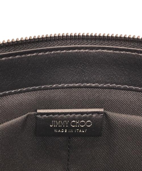 JIMMY CHOO（ジミーチュウ）JIMMY CHOO (ジミーチュウ) クラッチバッグ ブラック サイズ:下記参照の古着・服飾アイテム