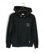 MONCLER×FRAGMENT DESIGNモンクレール×フラグメントデザイン）の古着「バックステージフーディー」｜ブラック