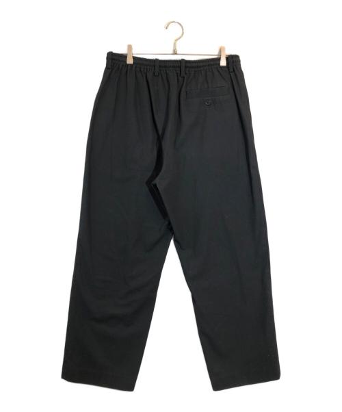 MARKAWARE（マーカウェア）MARKAWARE (マーカウェア) FLAT FRONT EASY TROUSERS ブラック サイズ:2の古着・服飾アイテム