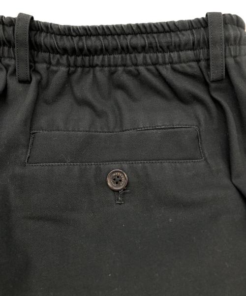 MARKAWARE（マーカウェア）MARKAWARE (マーカウェア) FLAT FRONT EASY TROUSERS ブラック サイズ:2の古着・服飾アイテム