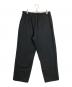 MARKAWARE (マーカウェア) FLAT FRONT EASY TROUSERS ブラック サイズ:2：12000円