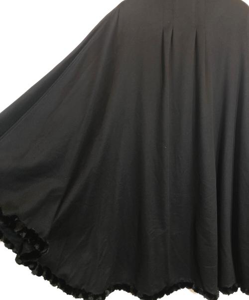 FENDI（フェンディ）FENDI (フェンディ) カシミヤケープ ブラック サイズ:ORの古着・服飾アイテム