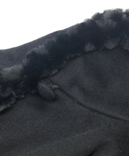 FENDI（フェンディ）FENDI (フェンディ) カシミヤケープ ブラック サイズ:ORの古着・服飾アイテム