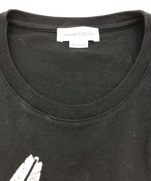 ALEXANDER McQUEEN（アレキサンダーマックイーン）ALEXANDER McQUEEN (アレキサンダーマックイーン) スカルプリントTシャツ ブラック サイズ:Mの古着・服飾アイテム