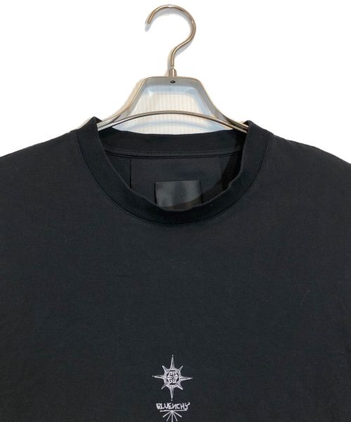 GIVENCHY（ジバンシィ）GIVENCHY (ジバンシィ) ローズクロスプリントTシャツ ブラック サイズ:Mの古着・服飾アイテム