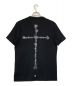 GIVENCHY (ジバンシィ) ローズクロスプリントTシャツ ブラック サイズ:M：14000円