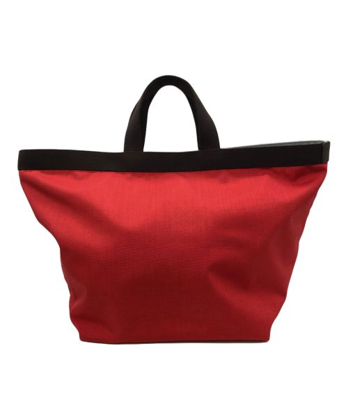 Herve Chapelier（エルベシャプリエ）Herve Chapelier (エルベシャプリエ) コーデュラナイロン舟形トートバック サンギーヌ×モカ サイズ:下記参照の古着・服飾アイテム