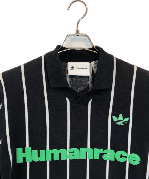 adidas（アディダス）adidas (アディダス) humanrace (ヒューマンレース) ニットジャージ グレー サイズ:SIZE Mの古着・服飾アイテム