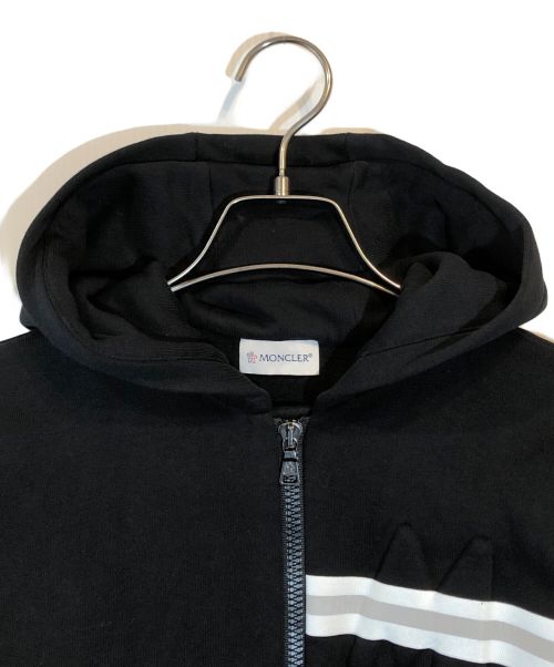 MONCLER（モンクレール）MONCLER (モンクレール) ジップパーカー ブラック サイズ:SIZE 12(152cm)の古着・服飾アイテム