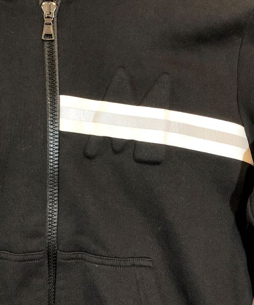 MONCLER（モンクレール）MONCLER (モンクレール) ジップパーカー ブラック サイズ:SIZE 12(152cm)の古着・服飾アイテム
