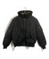 SUPREME（シュプリーム）の古着「フェイクファー リバーシブル MA1」｜ブラック