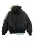 SUPREME (シュプリーム) フェイクファー リバーシブル MA1 ブラック サイズ:SIZE M：36000円