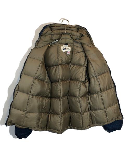 Crescent Down Works（クレセントダウンワークス）Crescent Down Works (クレセントダウンワークス) WAREHOUSE (ウエアハウス) ダウンジャケット インディゴ サイズ:SIZE Mの古着・服飾アイテム