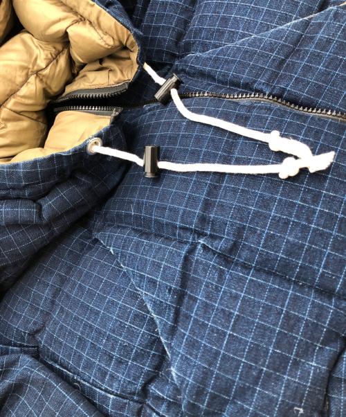 Crescent Down Works（クレセントダウンワークス）Crescent Down Works (クレセントダウンワークス) WAREHOUSE (ウエアハウス) ダウンジャケット インディゴ サイズ:SIZE Mの古着・服飾アイテム