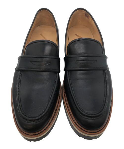 SATURDAYS SURF NYC（サタデーズサーフニューヨーク）SATURDAYS SURF NYC (サタデーズサーフニューヨーク) Idris Loafer ブラック サイズ:US9の古着・服飾アイテム