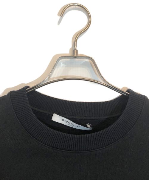 GIVENCHY（ジバンシィ）GIVENCHY (ジバンシィ) プリントスウェット ブラック サイズ:SIZE XSの古着・服飾アイテム