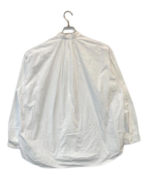 AUBERGE（オーベルジュ）AUBERGE (オーベルジュ) ギャザーシャツ ホワイト サイズ:44の古着・服飾アイテム