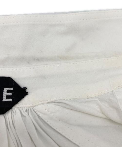 AUBERGE（オーベルジュ）AUBERGE (オーベルジュ) ギャザーシャツ ホワイト サイズ:44の古着・服飾アイテム