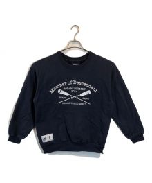 DESCENDANT（ディセンダント）の古着「クルーネックスウェット」｜ネイビー
