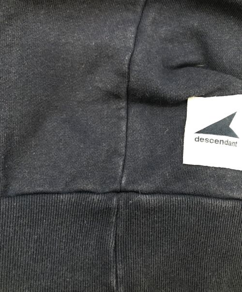 DESCENDANT（ディセンダント）DESCENDANT (ディセンダント) クルーネックスウェット ネイビー サイズ:SIZE 2の古着・服飾アイテム