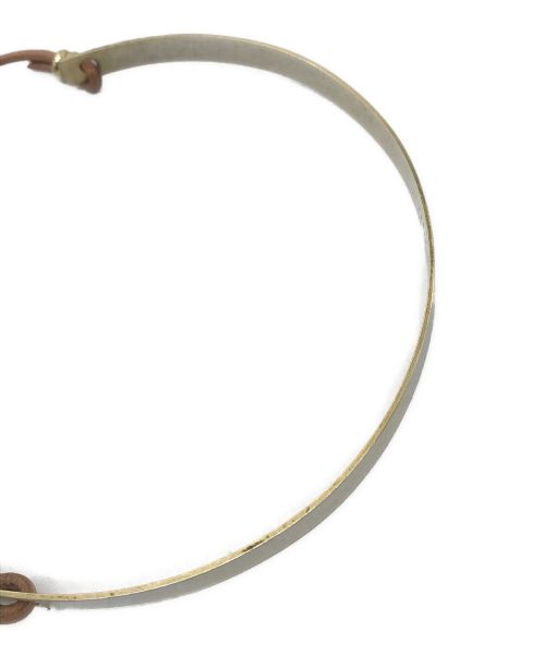 SYKIA（シキア）SYKIA (シキア) Leather Pectoral Choker ゴールド サイズ:下記参照の古着・服飾アイテム