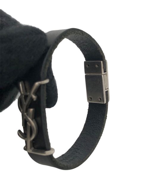 Saint Laurent Paris（サンローランパリ）Saint Laurent Paris (サンローランパリ) オピウムブレスレット ブラックの古着・服飾アイテム