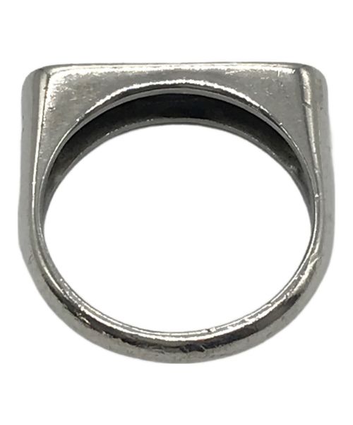 h'eres（ヒアーズ）h'eres (ヒアーズ) リング シルバー×ブラック サイズ:下記参照の古着・服飾アイテム