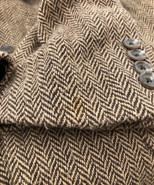 POLO RALPH LAUREN（ポロ・ラルフローレン）POLO RALPH LAUREN (ポロ・ラルフローレン) ツイード3Ｂテーラードジャケット ブラウン サイズ:SIZE LLの古着・服飾アイテム