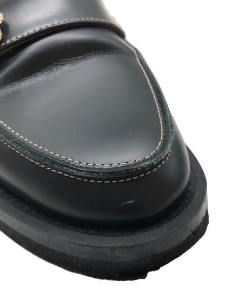 GANNI（ガニー）GANNI (ガニー) ビジューローファー ブラック サイズ:SIZE US 5.5の古着・服飾アイテム