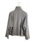 IRENISA (イレニサ) MODIFIED SLEEVE ZIP BLOUSON ブラック×ホワイト サイズ:SIZE 2 未使用品：40000円