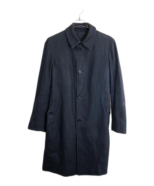 HERNO（ヘルノ）HERNO (ヘルノ) ステンカラーコート ネイビー サイズ:SIZE 46の古着・服飾アイテム