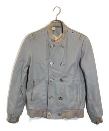 N.HOOLYWOOD（エヌ ハリウッド）の古着「ナポレオンレザースタジャン」｜グレー