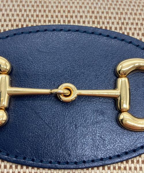 GUCCI（グッチ）GUCCI (グッチ) ホースビット2つ折り財布 ベージュ サイズ:下記参照の古着・服飾アイテム