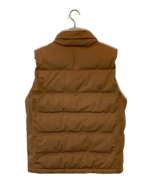 LACOSTE（ラコステ）LACOSTE (ラコステ) ピケダウンベスト ブラウン サイズ:FR 52 (US L)の古着・服飾アイテム