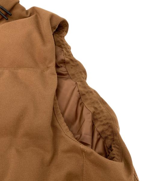 LACOSTE（ラコステ）LACOSTE (ラコステ) ピケダウンベスト ブラウン サイズ:FR 52 (US L)の古着・服飾アイテム