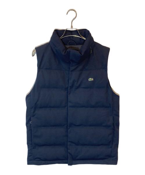 LACOSTE（ラコステ）LACOSTE (ラコステ) ピケダウンベスト ネイビー サイズ:FR 50 (US M)の古着・服飾アイテム