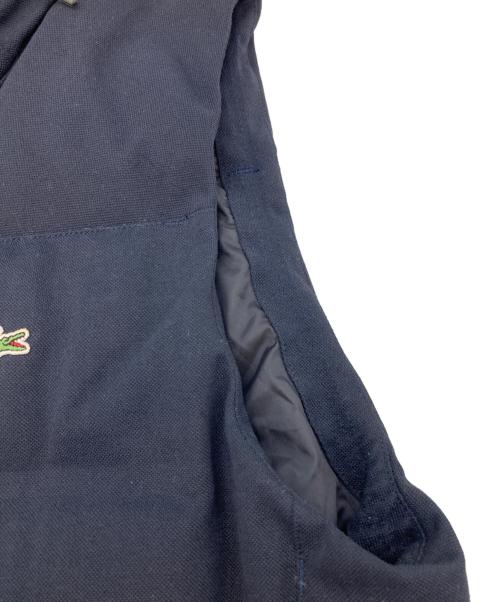 LACOSTE（ラコステ）LACOSTE (ラコステ) ピケダウンベスト ネイビー サイズ:FR 50 (US M)の古着・服飾アイテム